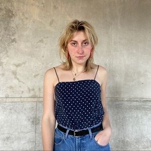 Everlane Polka Dot Top